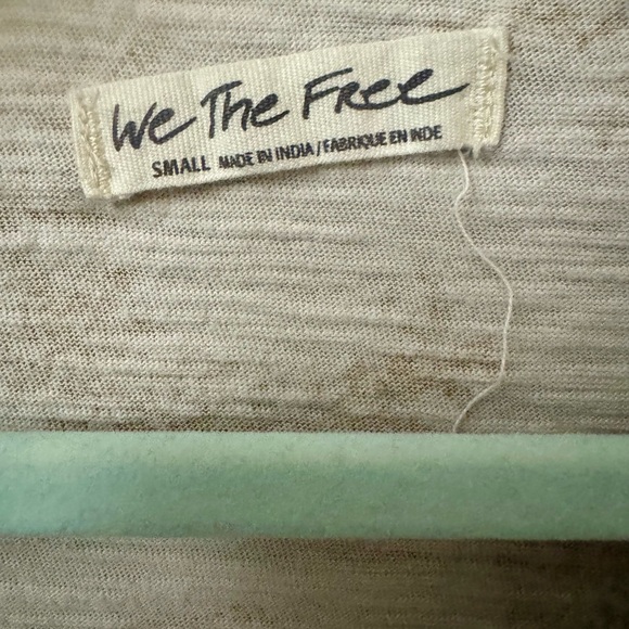 We The Free Cream and Tan Blouse - Picture 4 of 8